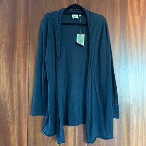 Nurture Navy Open Front Cardigan